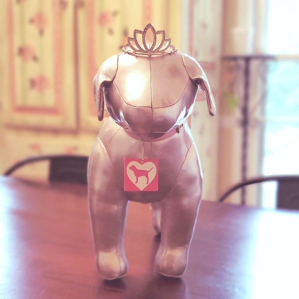 ULTRA-RARE VS Pink Metallic Princess Tiara Dog